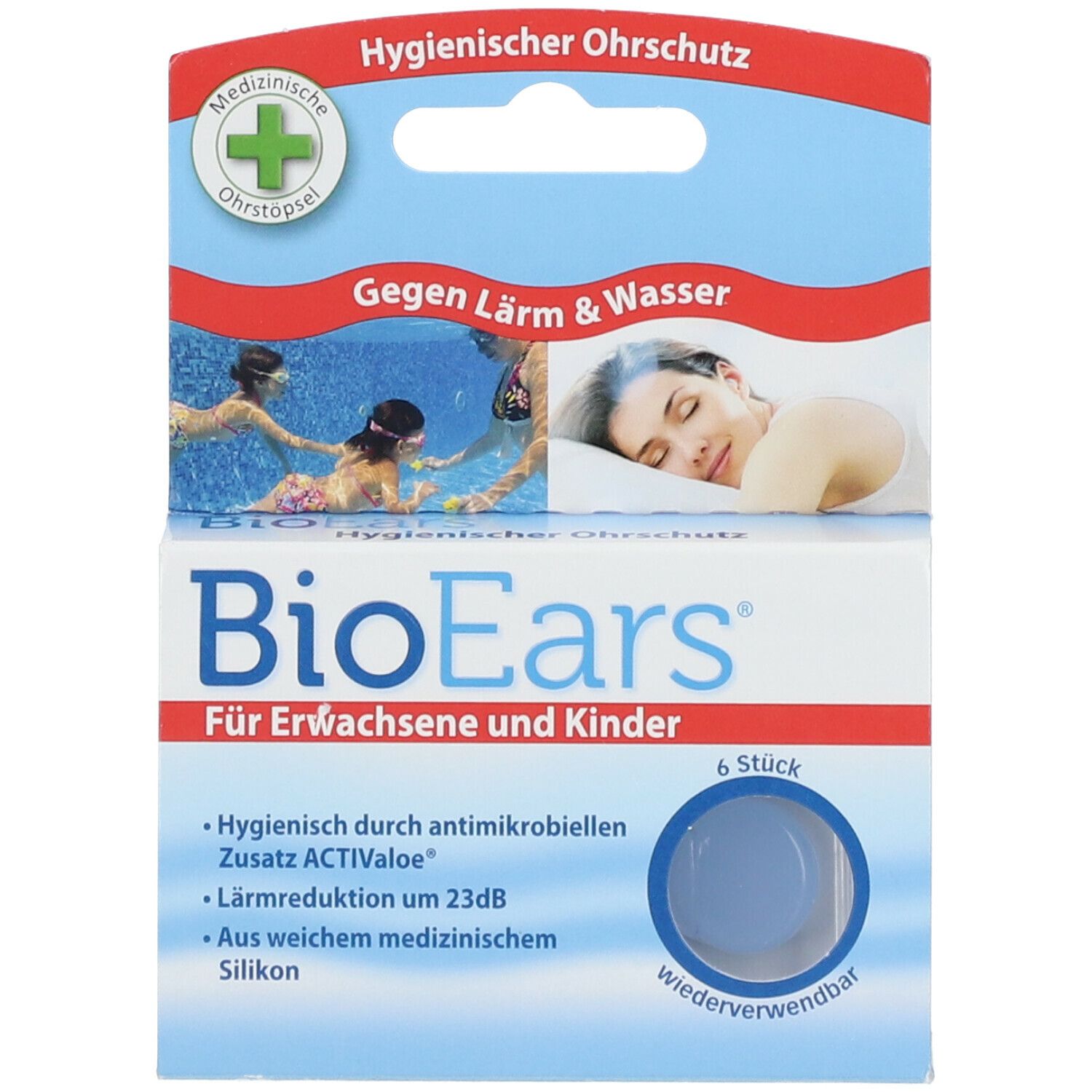 BIOEARS® Silikon Ohrstöpsel