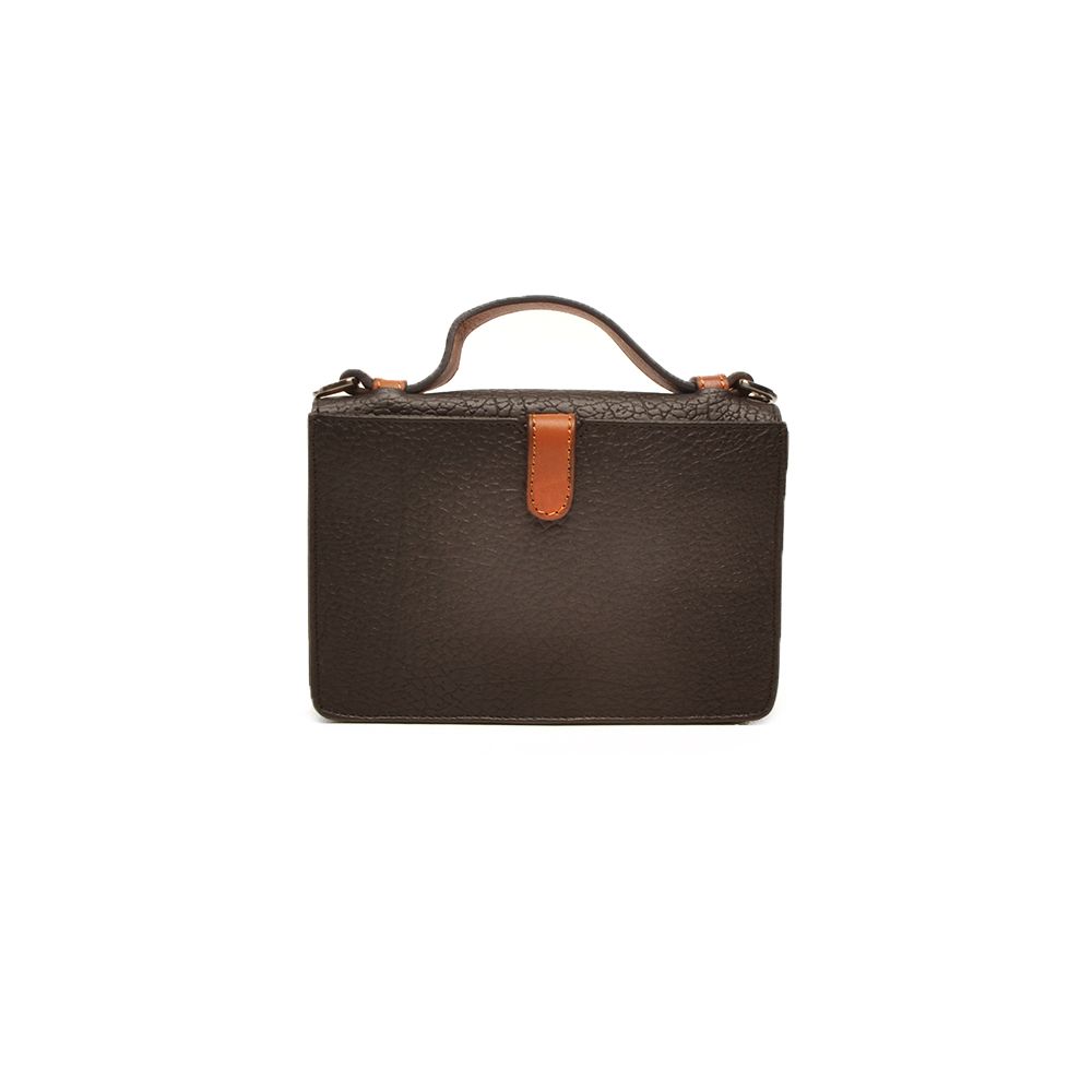 Berba Chamonix Crossbody Bag Donkerbruin