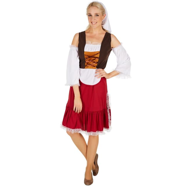 Middelalder kvinde kostume