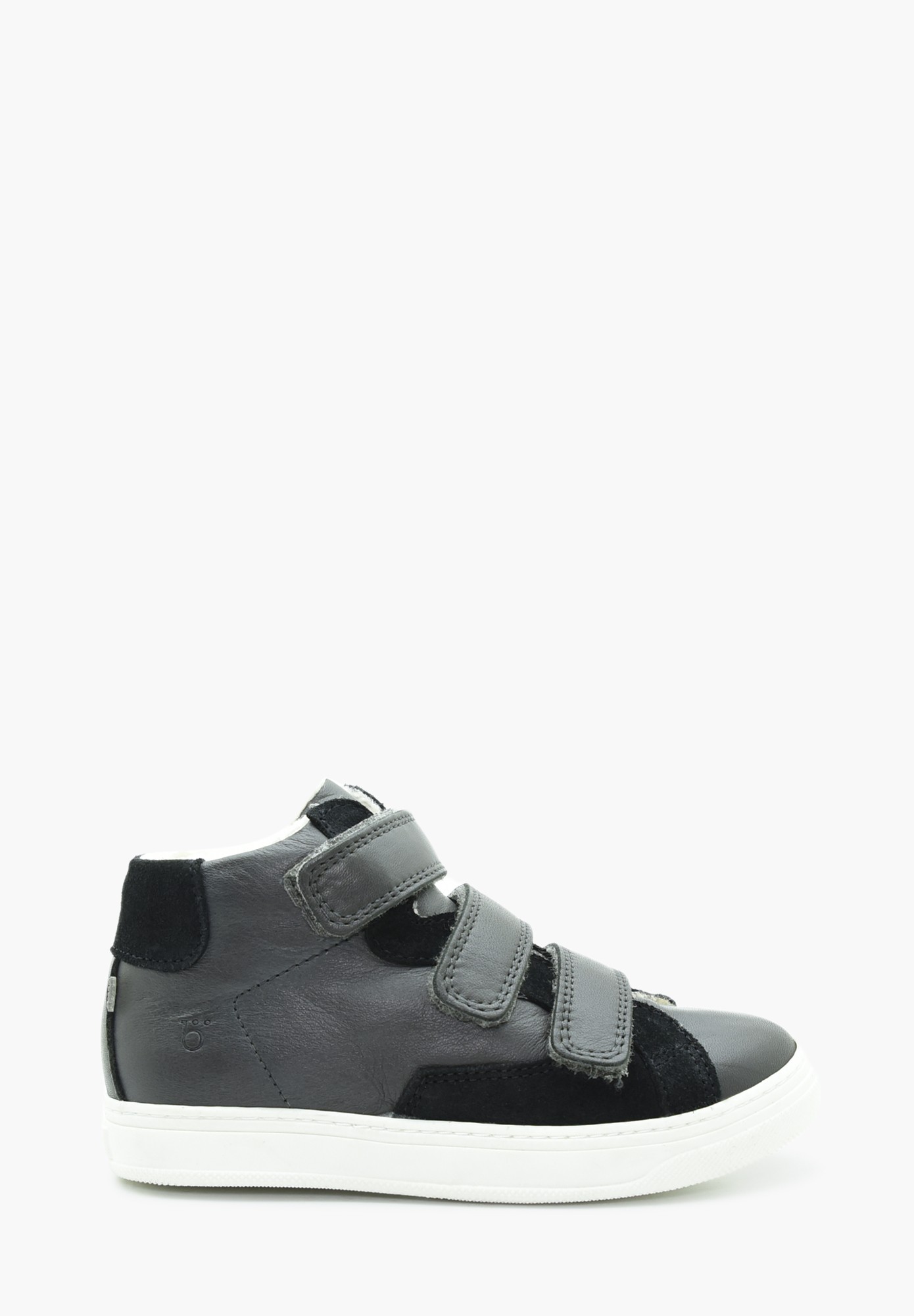 Hermance velcro TEX Wollfutter Kinder Schwarz