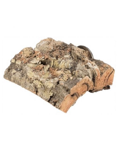 Trixie Landingsplaats Kurk Met Schroefbevestiging - Vogelspeelgoed - 12x8 cm
