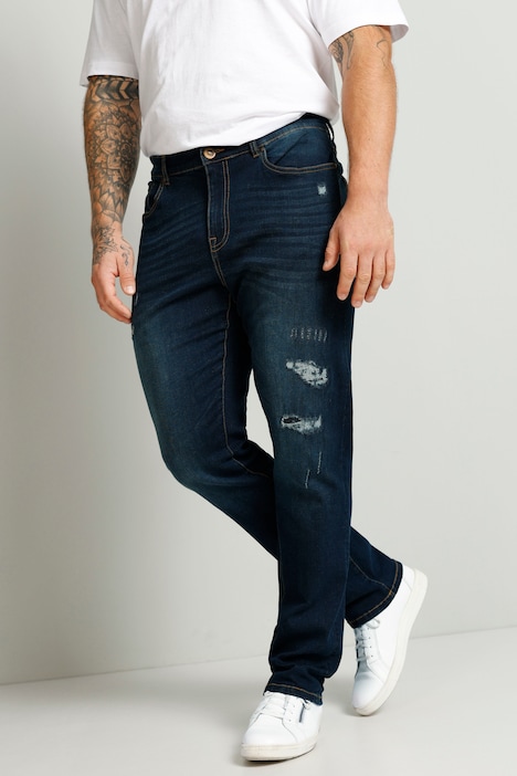 Boston Park Jeans, Bauchfit, destroyed, 5-Pocket, bis Gr. 35