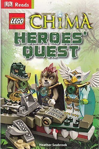 Lego Legends of Chima: Heroes’ Quest Paperback Book Pre-Owned English