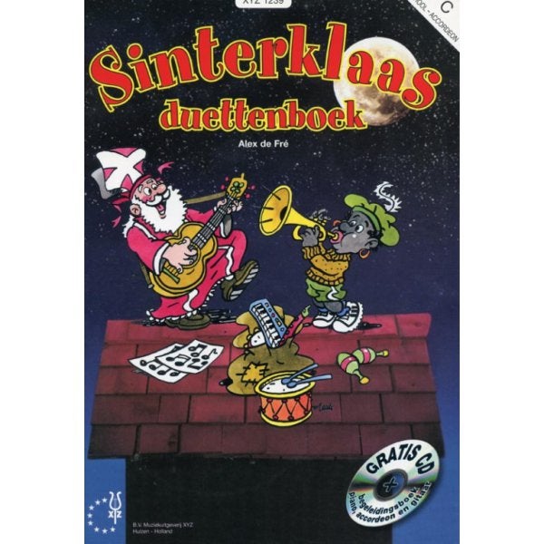 XYZ Uitgeverij - Sinterklaas Duettenboek voor viool, accordeon