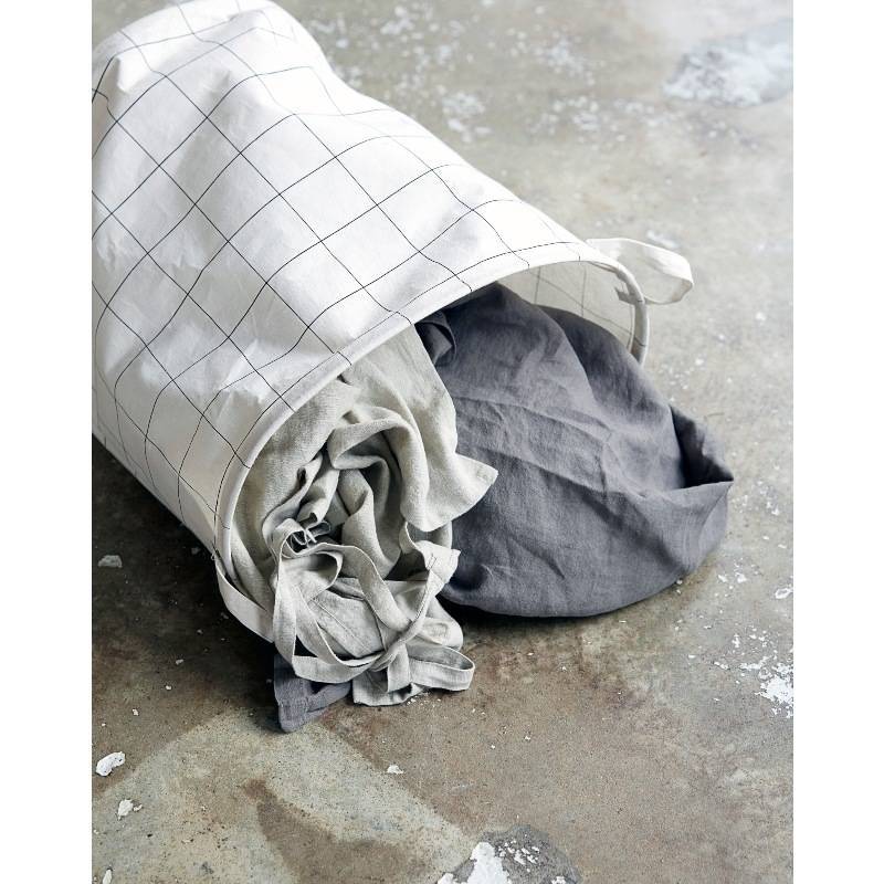 House Doctor Laundry Bag - Squares