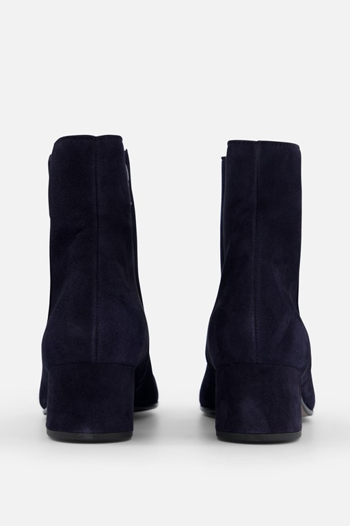 Gabor Enkellaarsjes blauw Suede
