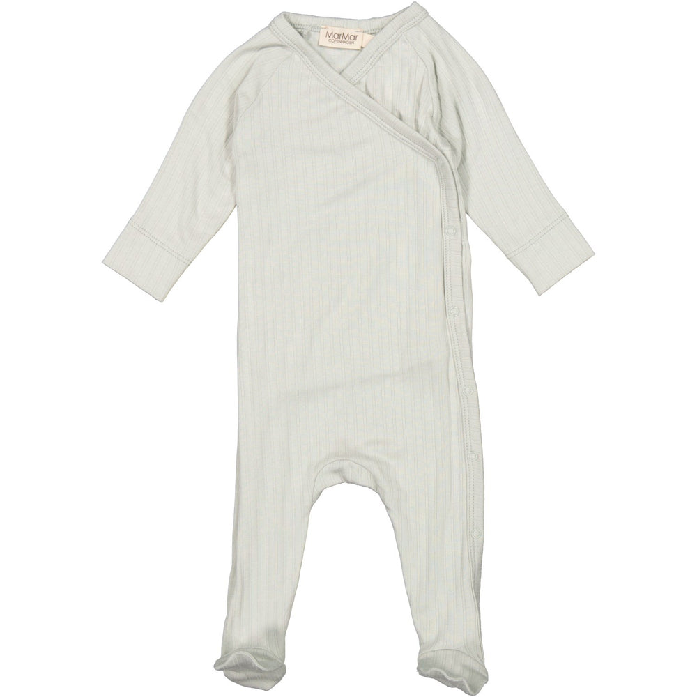 Køb MarMar New Born Micro Modal Pastel Sage Rubello Onesie