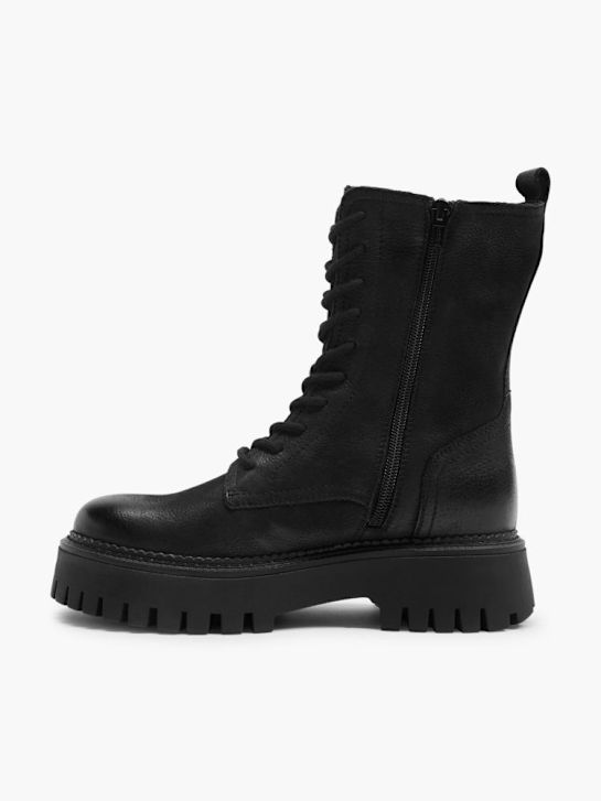 5th Avenue Schnür-Stiefelette Schwarz