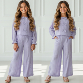 Luna bow set - lila