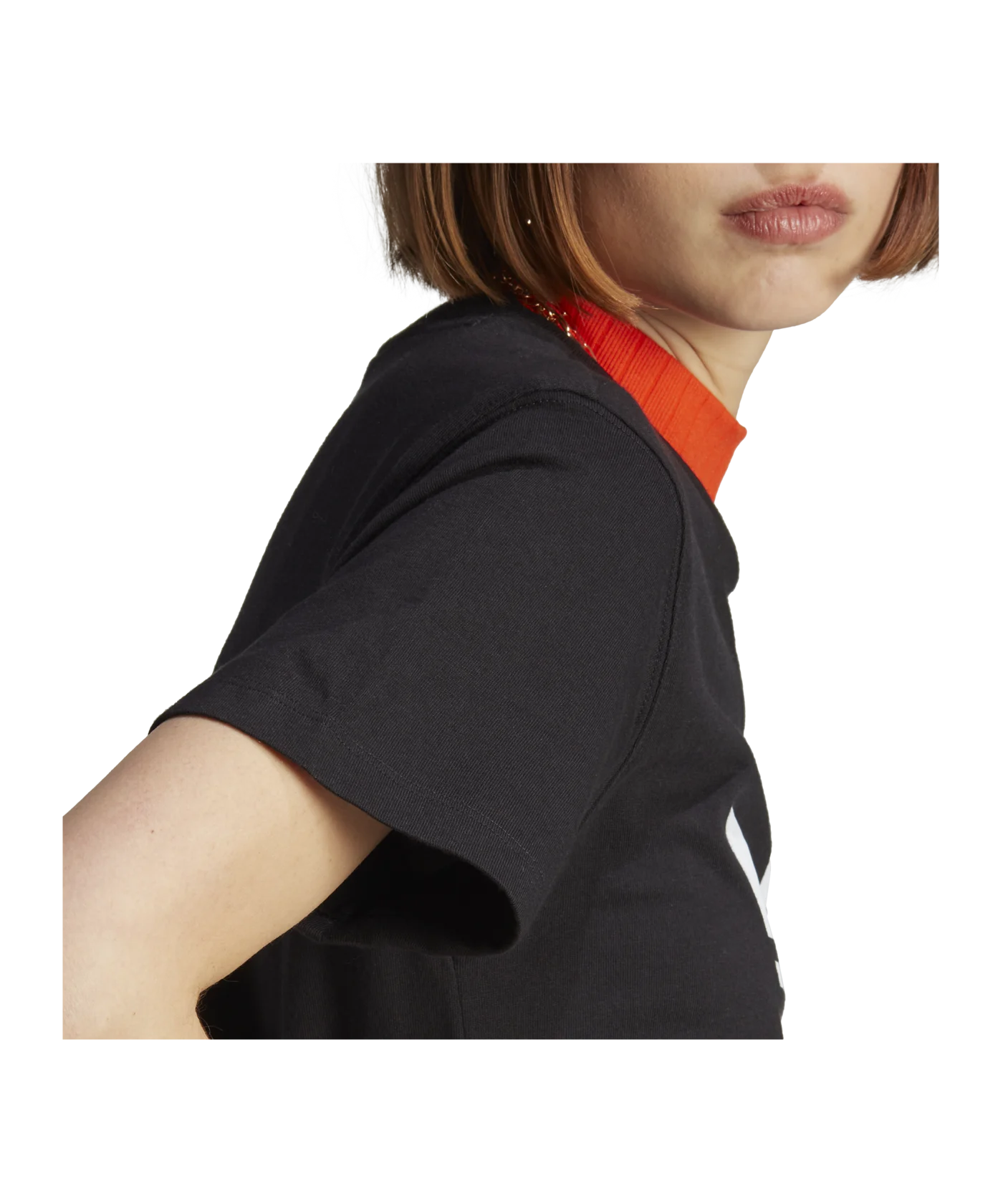 adidas Originals Trefoil T-Shirt Damen Schwarz