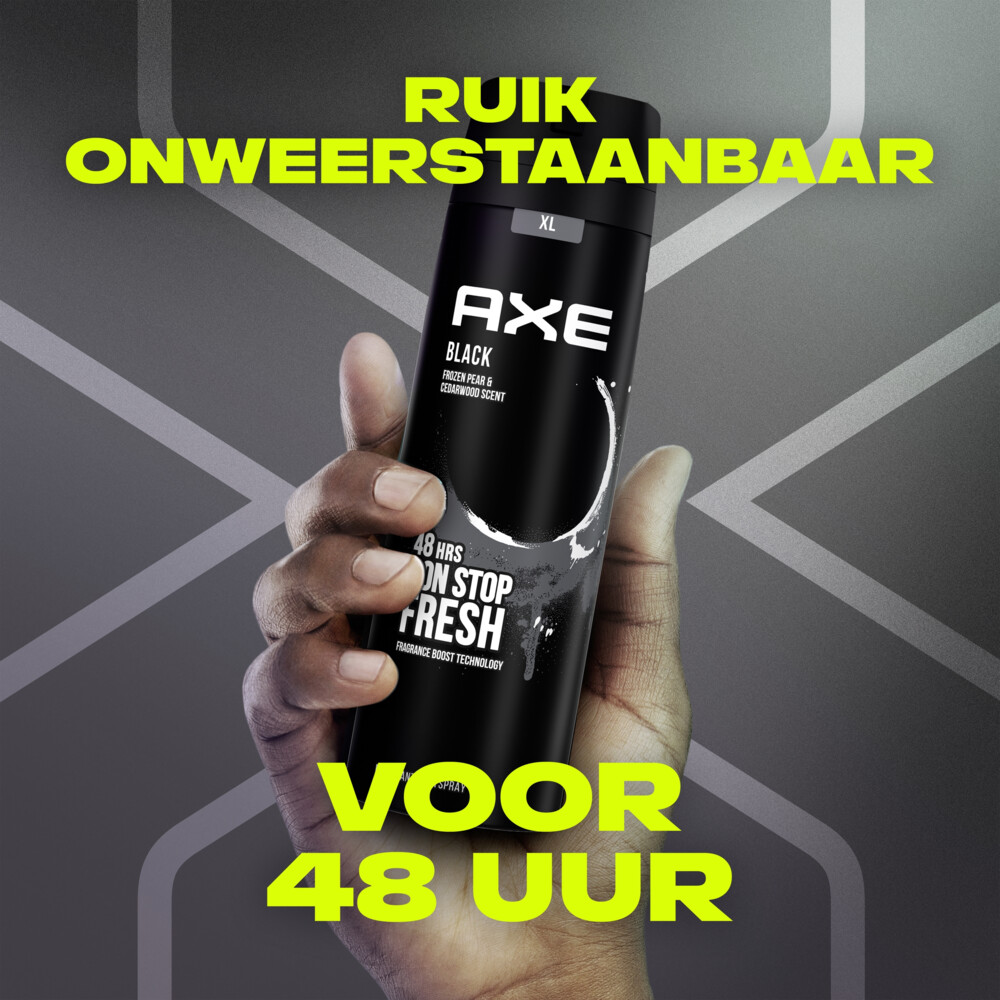 6x Axe Deodorant Bodyspray Black200 ml