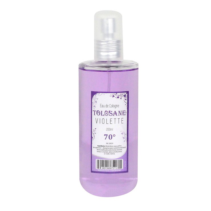 Tolosane eau Cologne Violette 70° 200ml