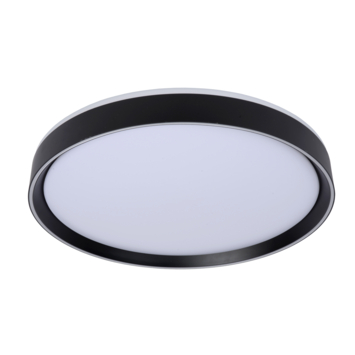 Lucide NURIA plafonnière Ø 50 cm LED dimb. 2700K 3 StepDim Zwart