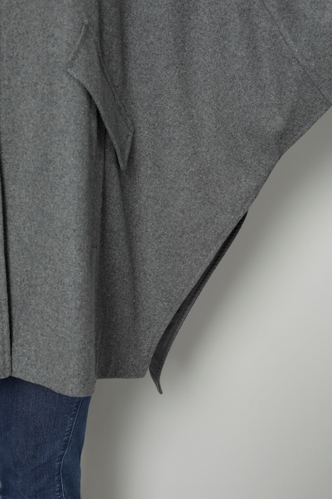 Cape, Straight Fit, meliertes Muster, 3/4-Ärmel