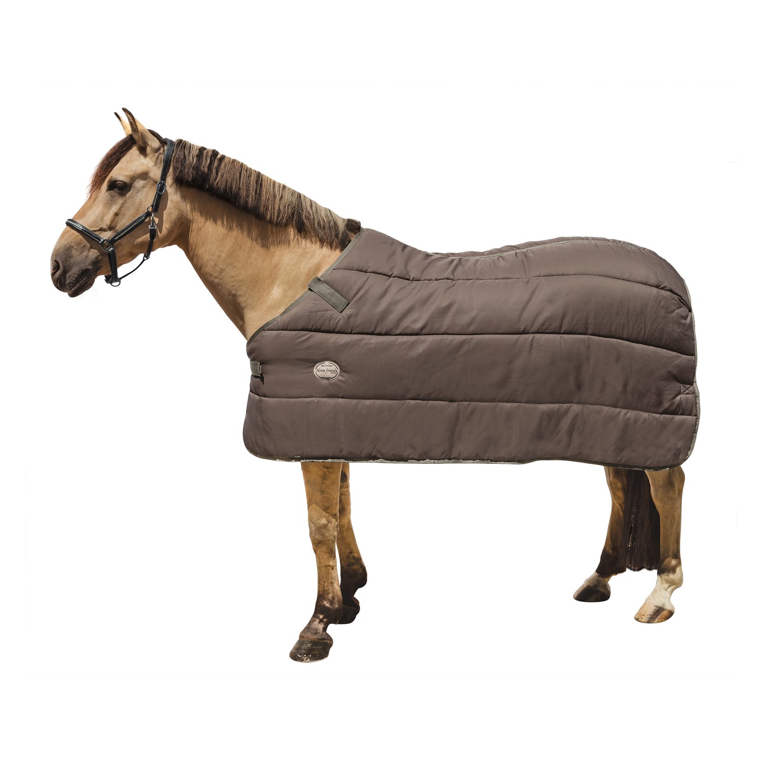 Horse-friends Unterdecke 200 g  - dunkelgrau