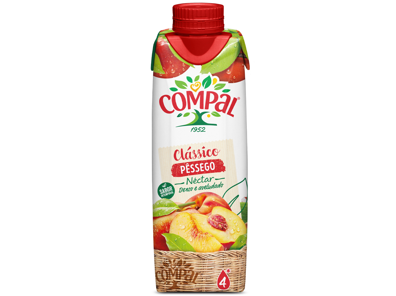 NECTAR COMPAL CLÁSSICO PÊSSEGO 0.30L