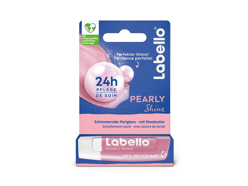 LABELLO Lippenpflege Pearly Shine 4.8 g Lippenpomade für einen schimmernden Perlglanz auf den Lippen