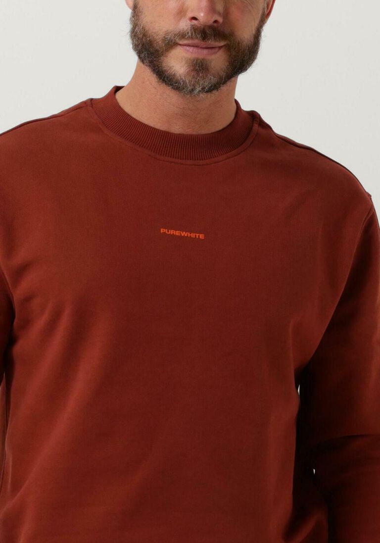PUREWHITE rode purewhite sweater crewneck with the new ordinary print on back
