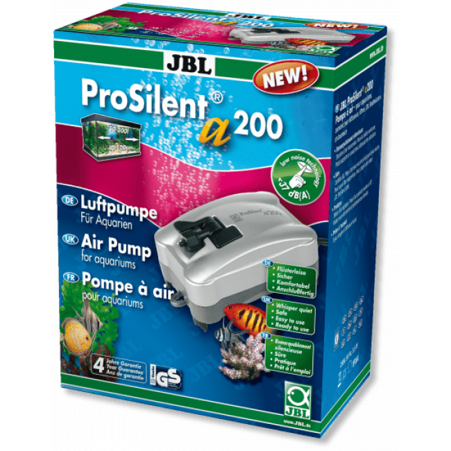 Pompe à air pour aquarium Prosilent JBL
