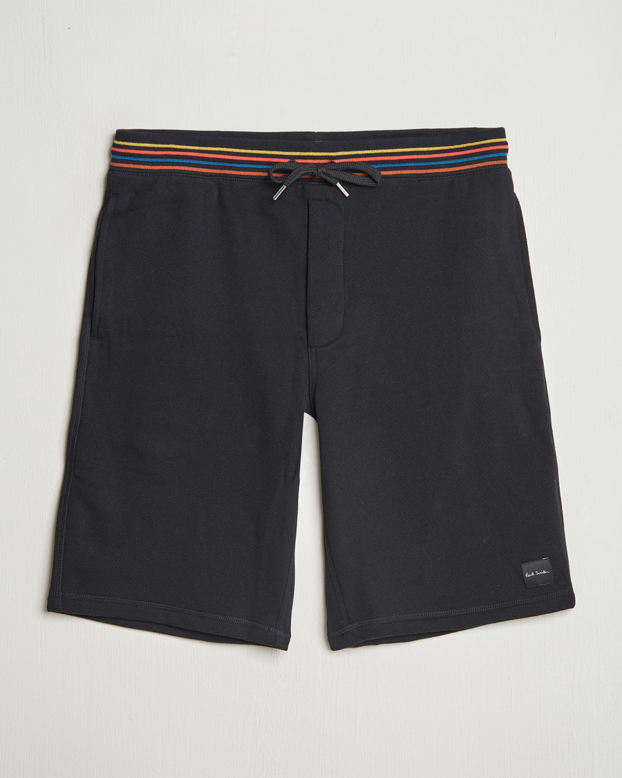 Paul Smith Artist Rib Sweatshorts Black