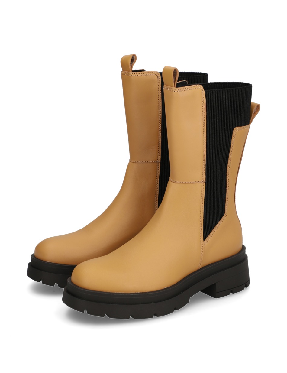 Glattleder Chelsea Boot
