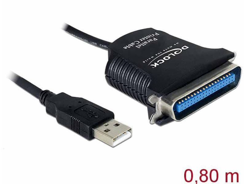 Delock Adapterkabel USB - Parallel Centronics Adapterkabel