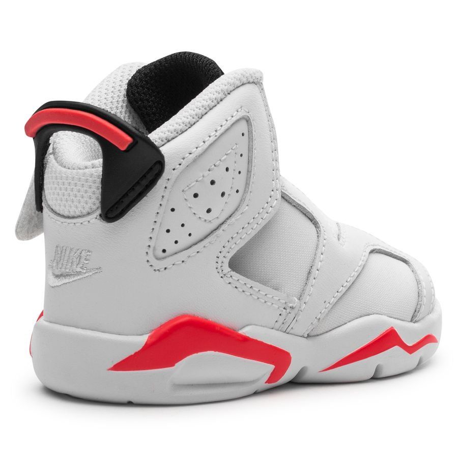 Nike Chaussures Jordan 6 Retro Little Flex - Blanc/Rouge/Noir Enfant