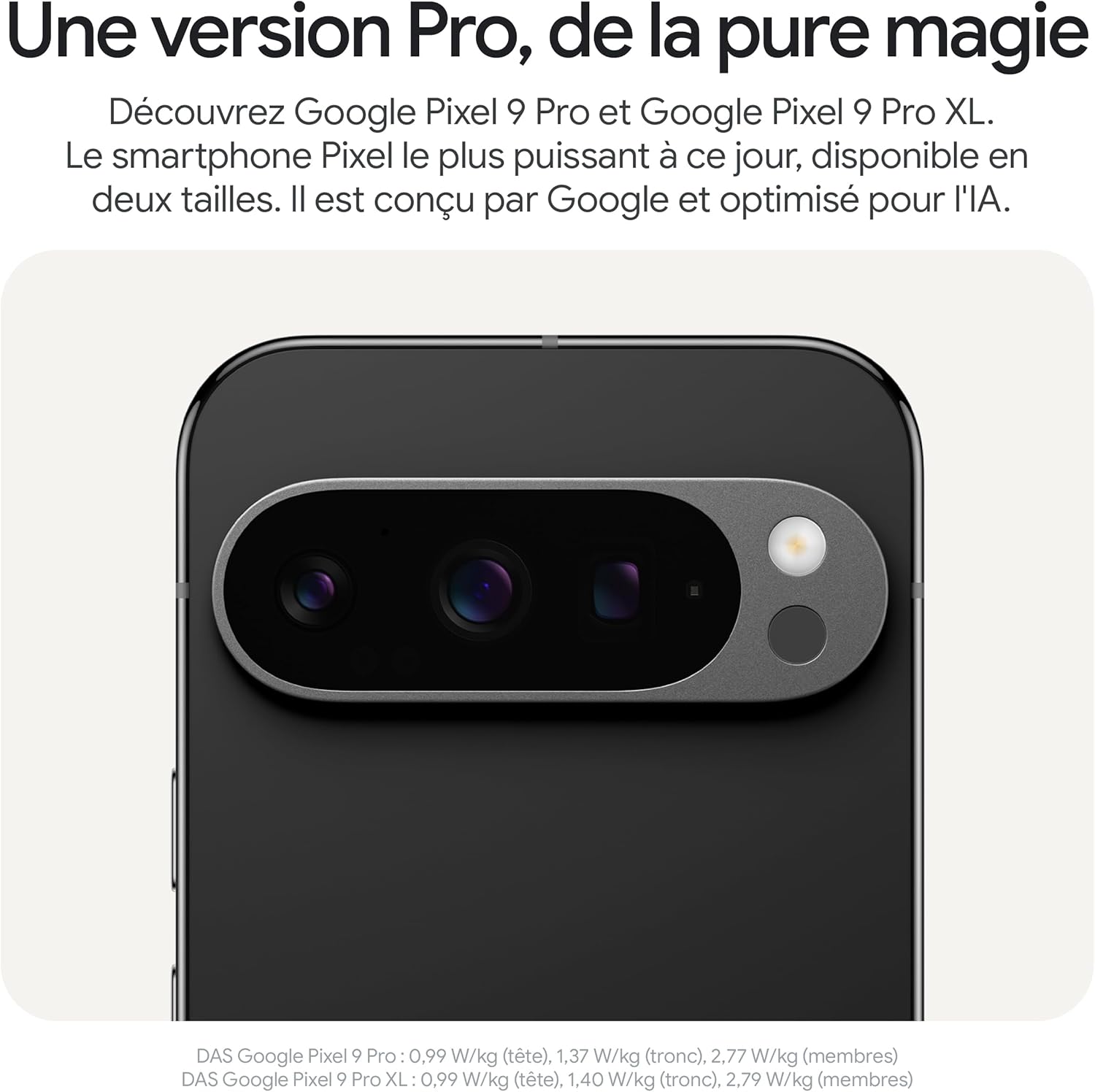 Google Pixel 9 Pro XL - Smartphone Android débloqué avec Gemini, Triple Appareil Photo arrière, 24 Heures d'autonomie et écran Super Actua 6,8 Pouces - Quartz Rose, 256GB