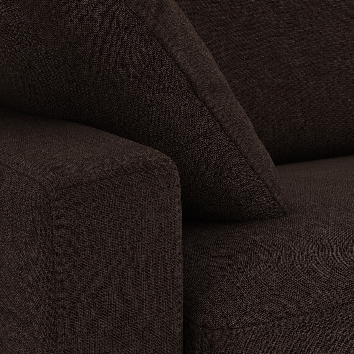 LA REDOUTE INTERIORS<br>Sofá cama algodão/linho, Bultex, Timor