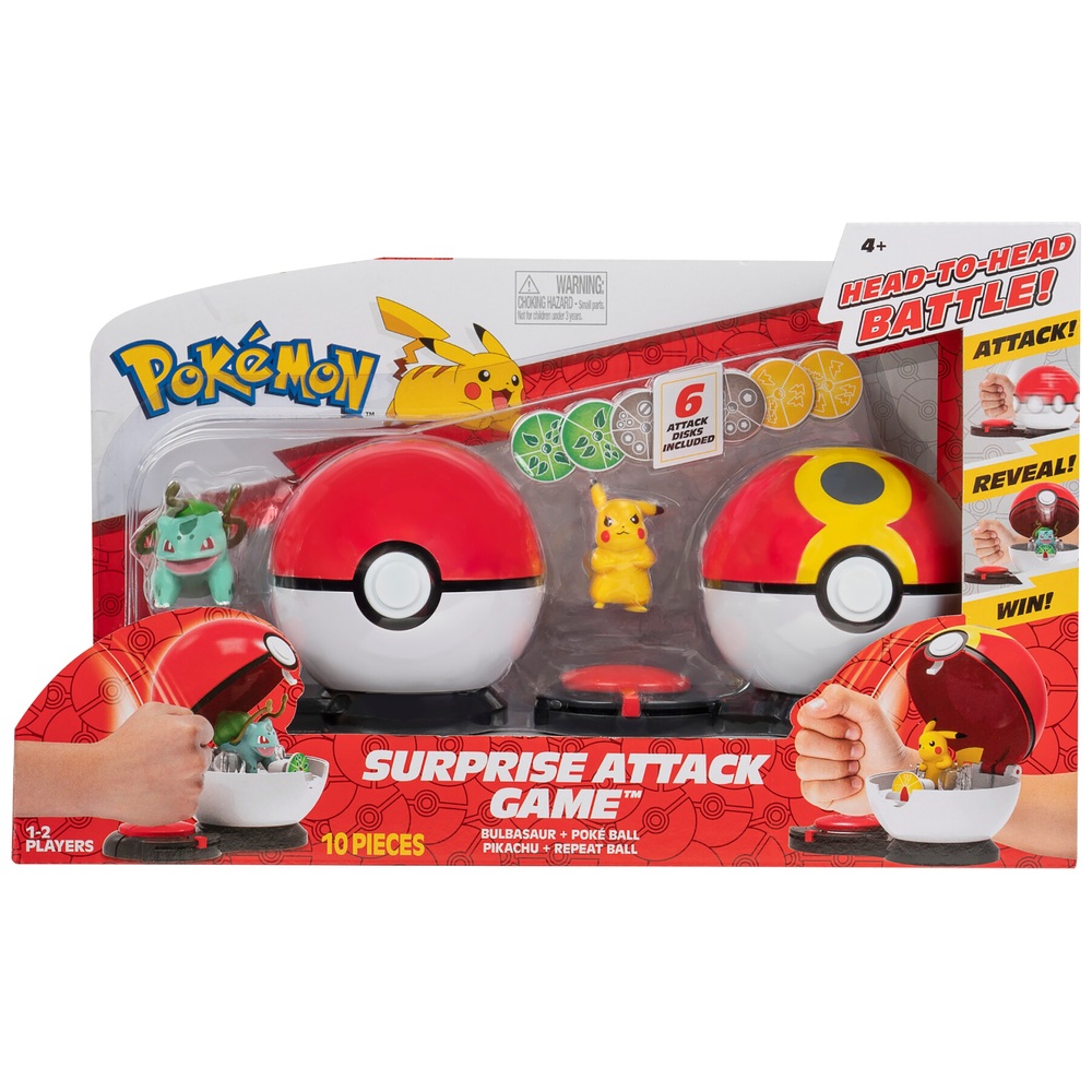 Pokémon 30cm Überraschungsangriff-Spiel