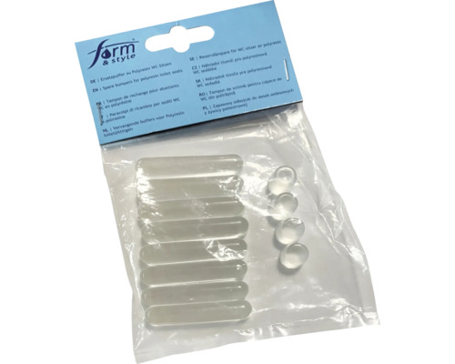 form&style vervangende buffers voor polyresin toiletzittingen