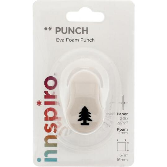 Perforateur mini innspiro sapin perfore feutrine mousse caoutchouc 2mm max papier     120/200g bristol decoupe 15 a