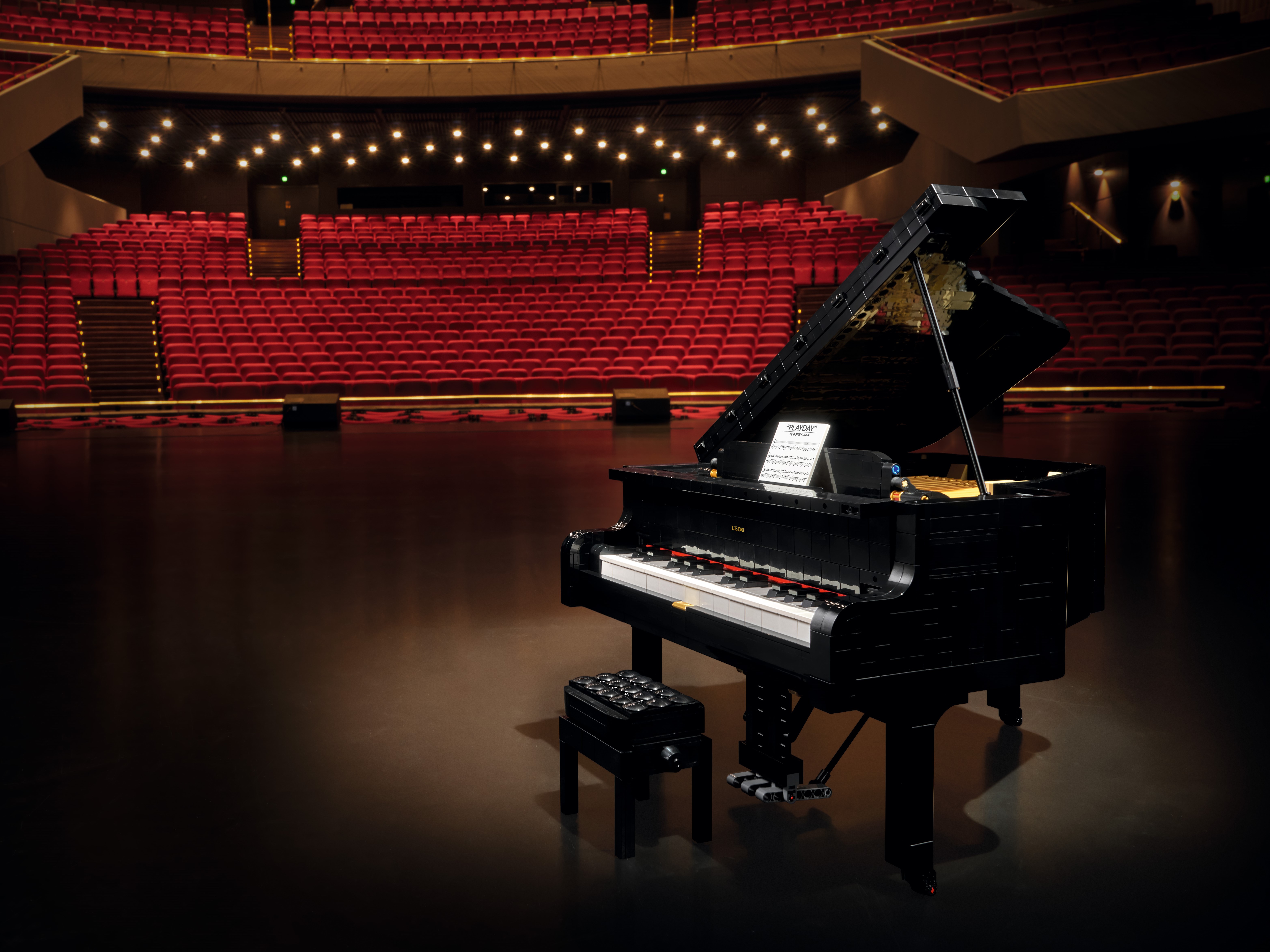 O piano de cauda 21323