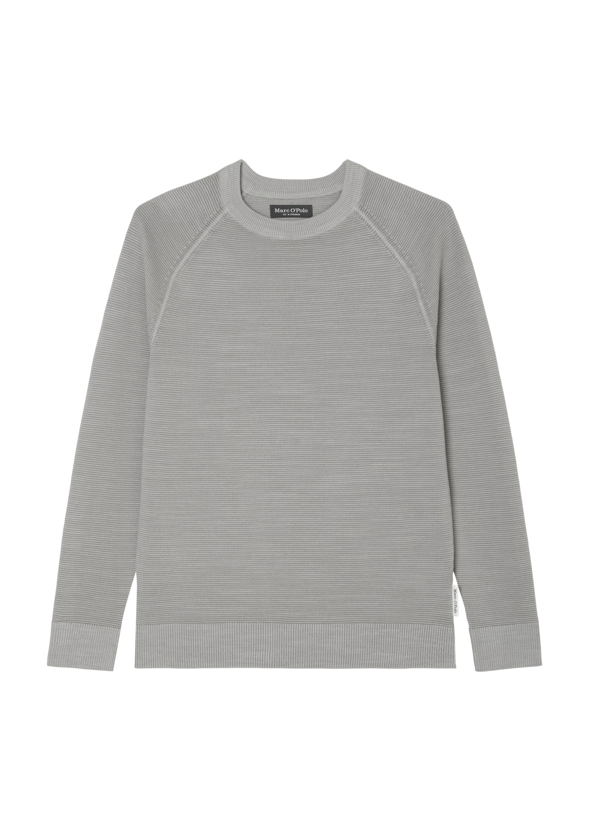 Pullover regular mit feiner Ottoman-Struktur