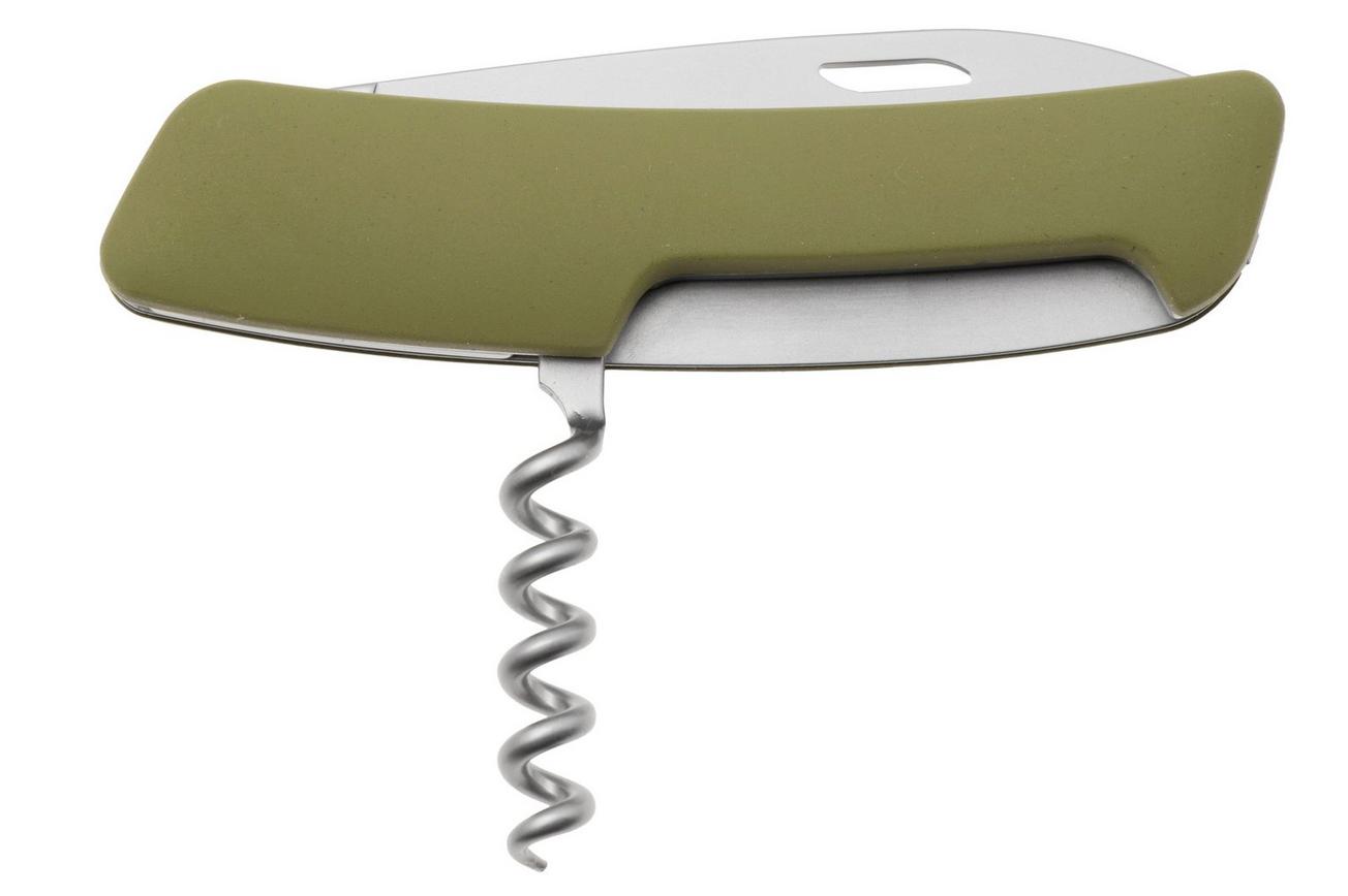 Swiza D01 AM, KNI.0016.1050, Olive, Zwitsers zakmes, 4 tools