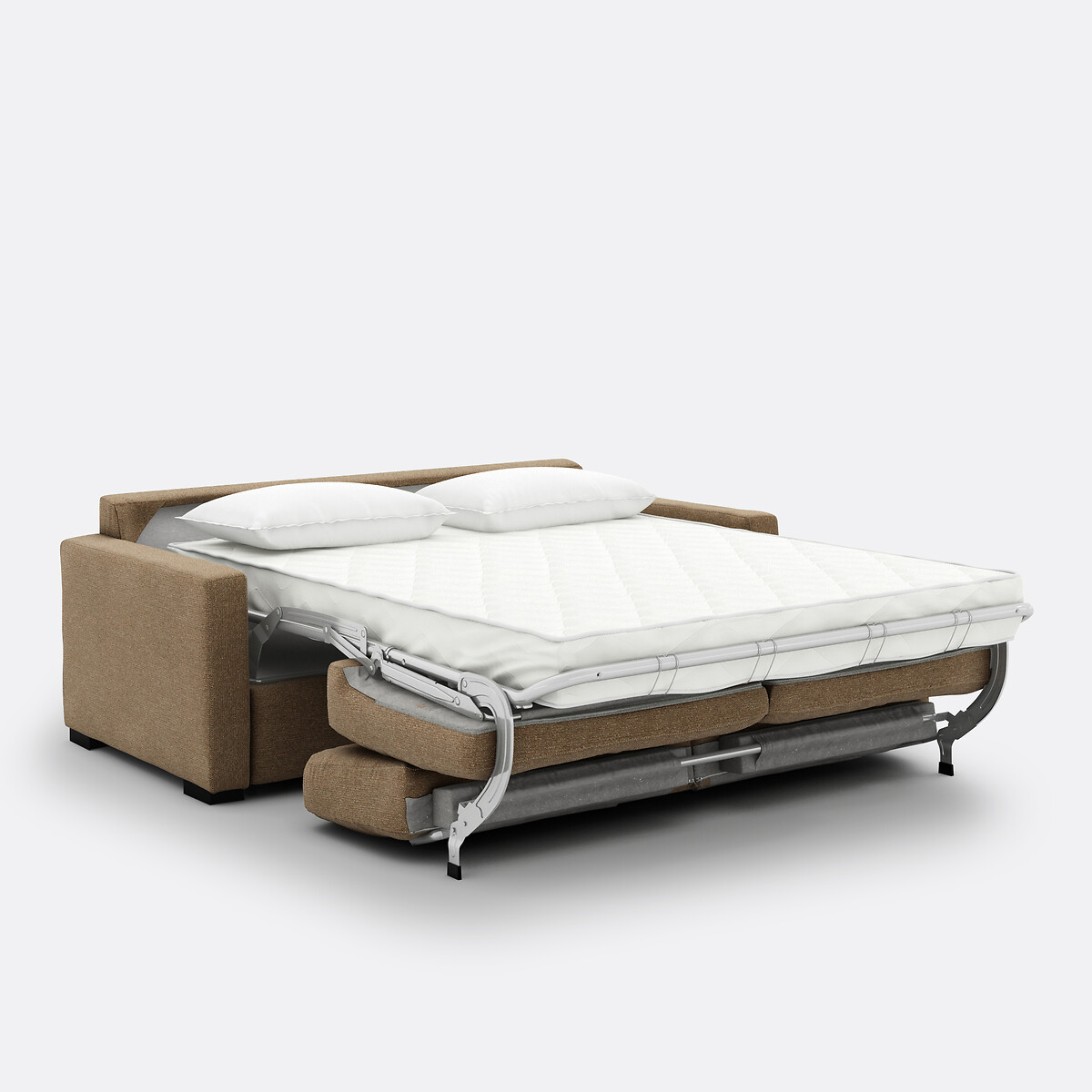 LA REDOUTE INTERIEURS<br>Sofá cama estruturado em melange, espuma, Timor