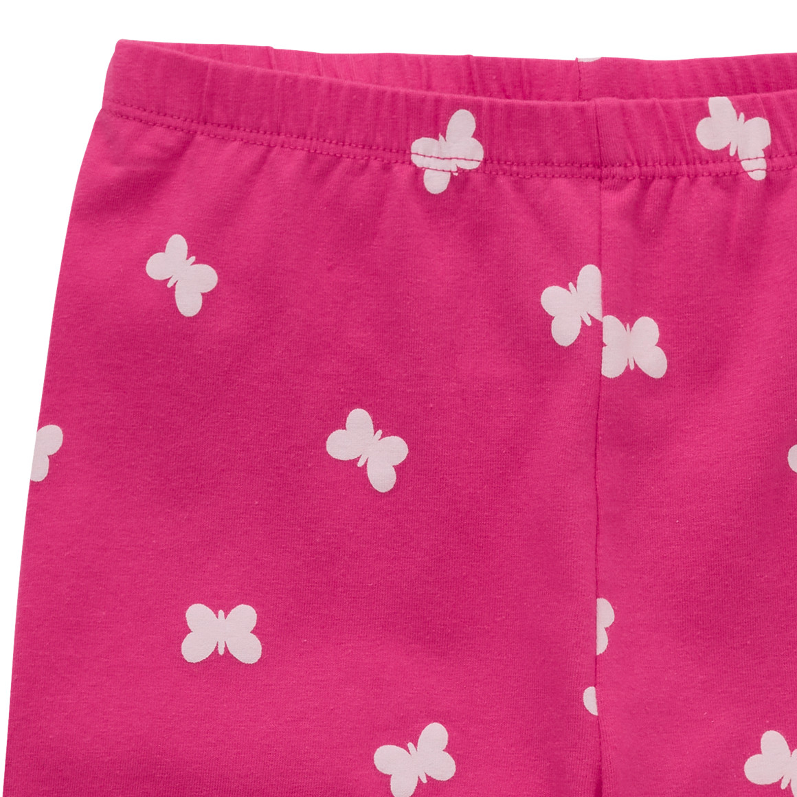 Topolino Mädchen Radler mit Schmetterling-Allover pink