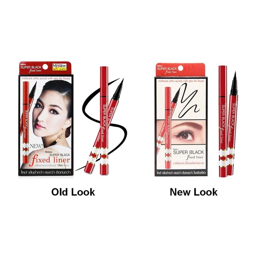 MISTINE - Superzwarte vaste eyeliner