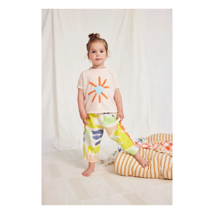 Bobo Choses T-Shirt Coton Bio Soleil | Rose pâle