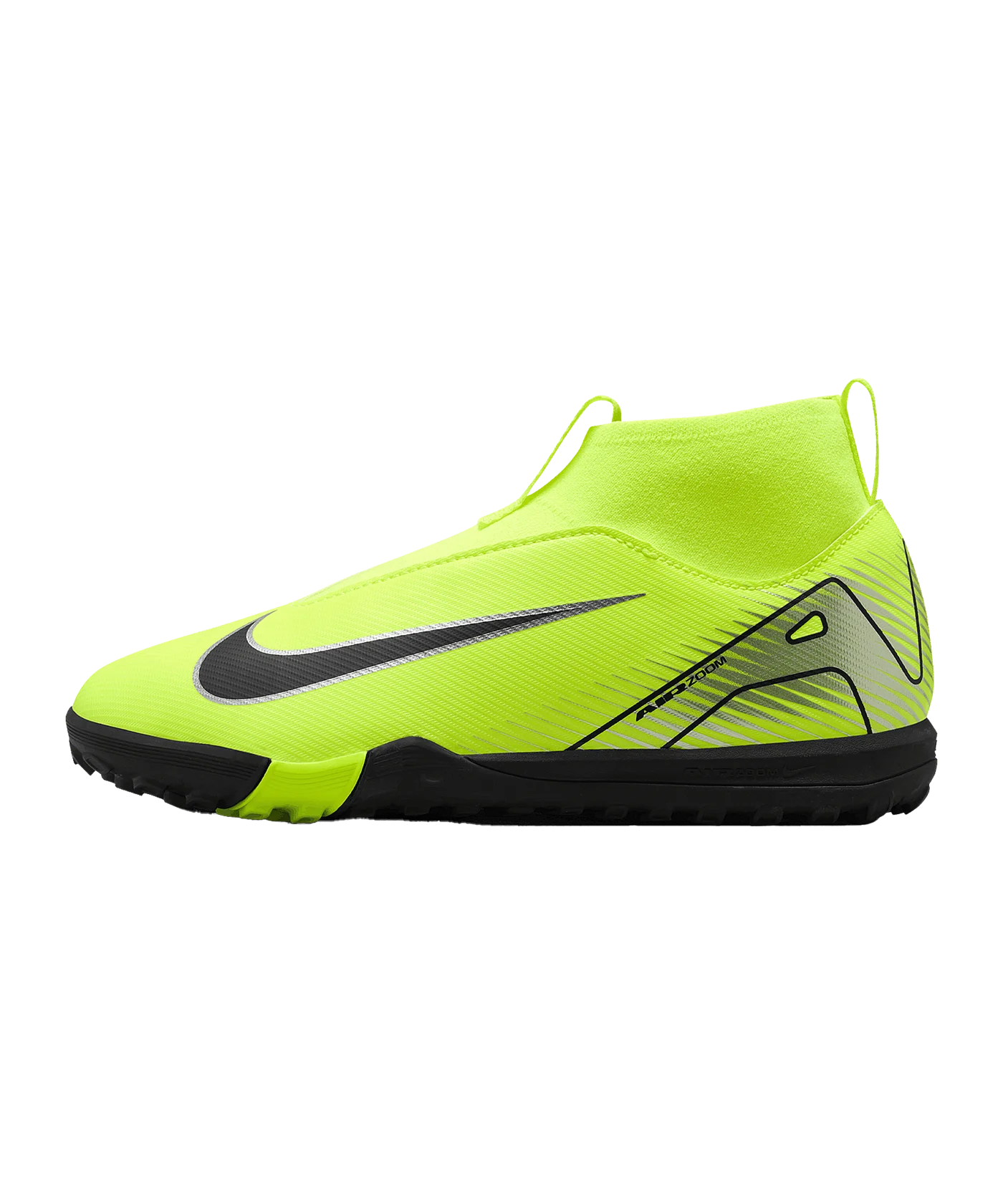Nike Jr Air Zoom Mercurial Superfly X Academy TF Mad Voltage Kids Gelb Schwarz F700