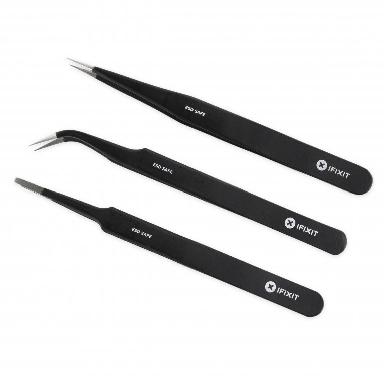 iFixit Precision Tweezer Set PRO, Pinzetten