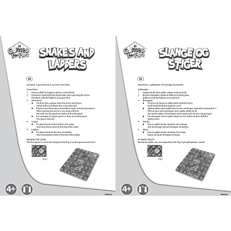 Games for fun Slanger og stiger