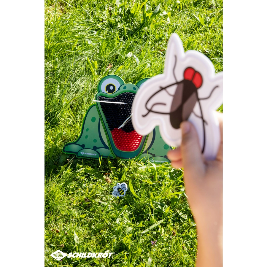 SCHILDKRÖT® Füttere den Frosch Wurfspiel