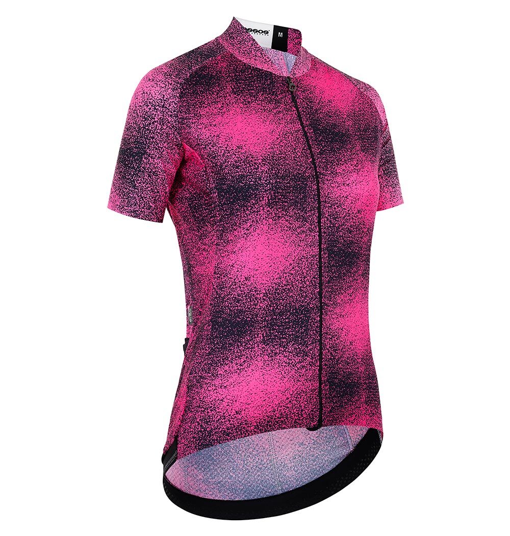 Assos UMA GT C2 EVO Zeus Fietsshirt Korte Mouwen Fluo Roze Dames