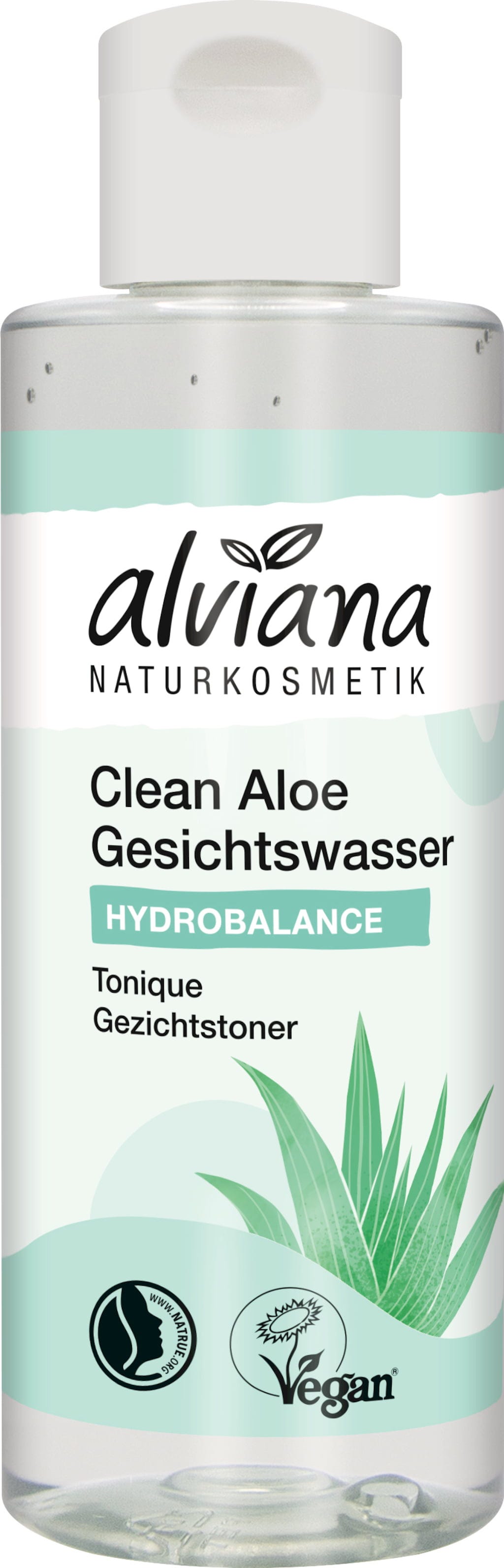 alviana Naturkosmetik  Hydrobalance Clean Aloe Gesichtswasser, 150 ml