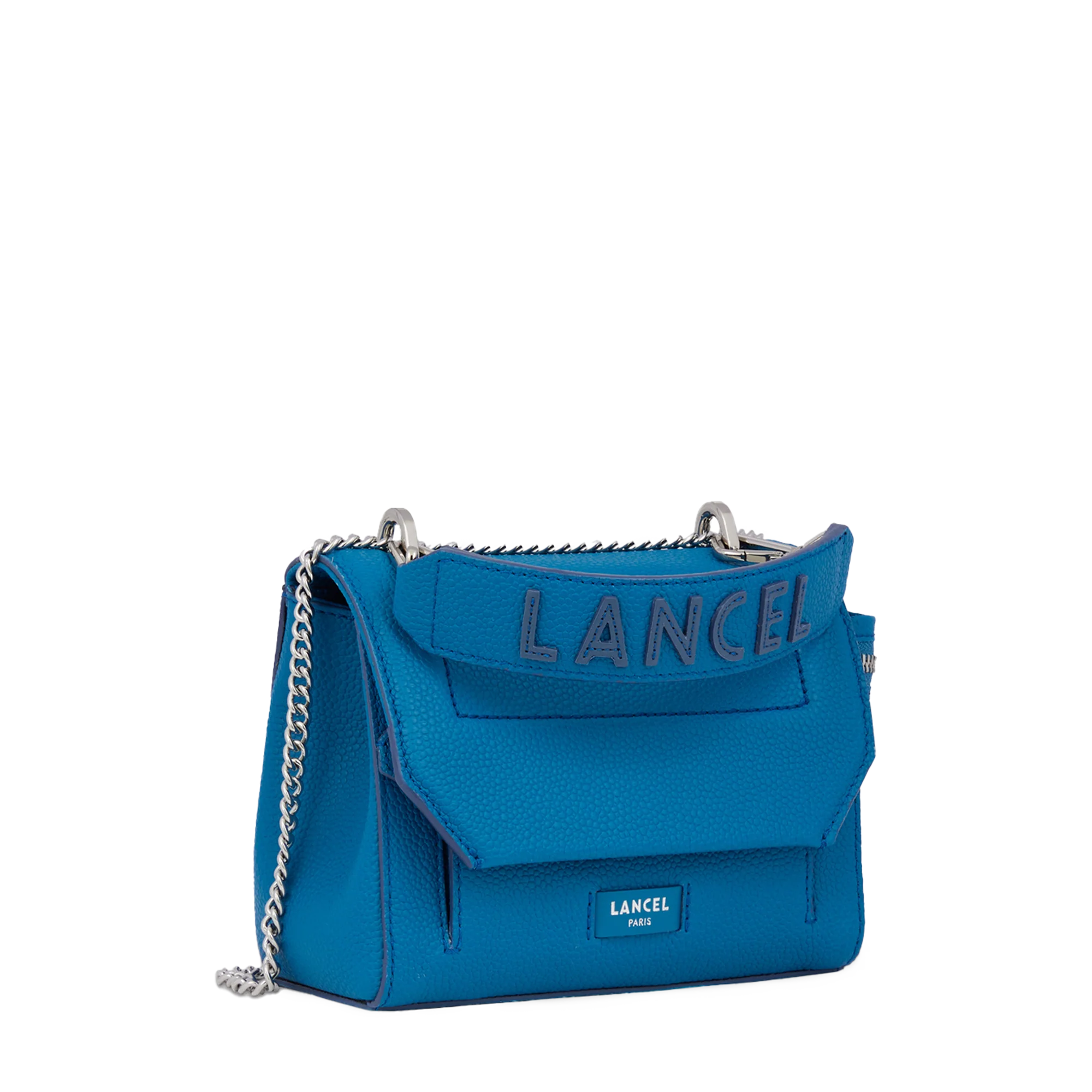 Sac rabat S Ninon de Lancel-Cobalt/Orage