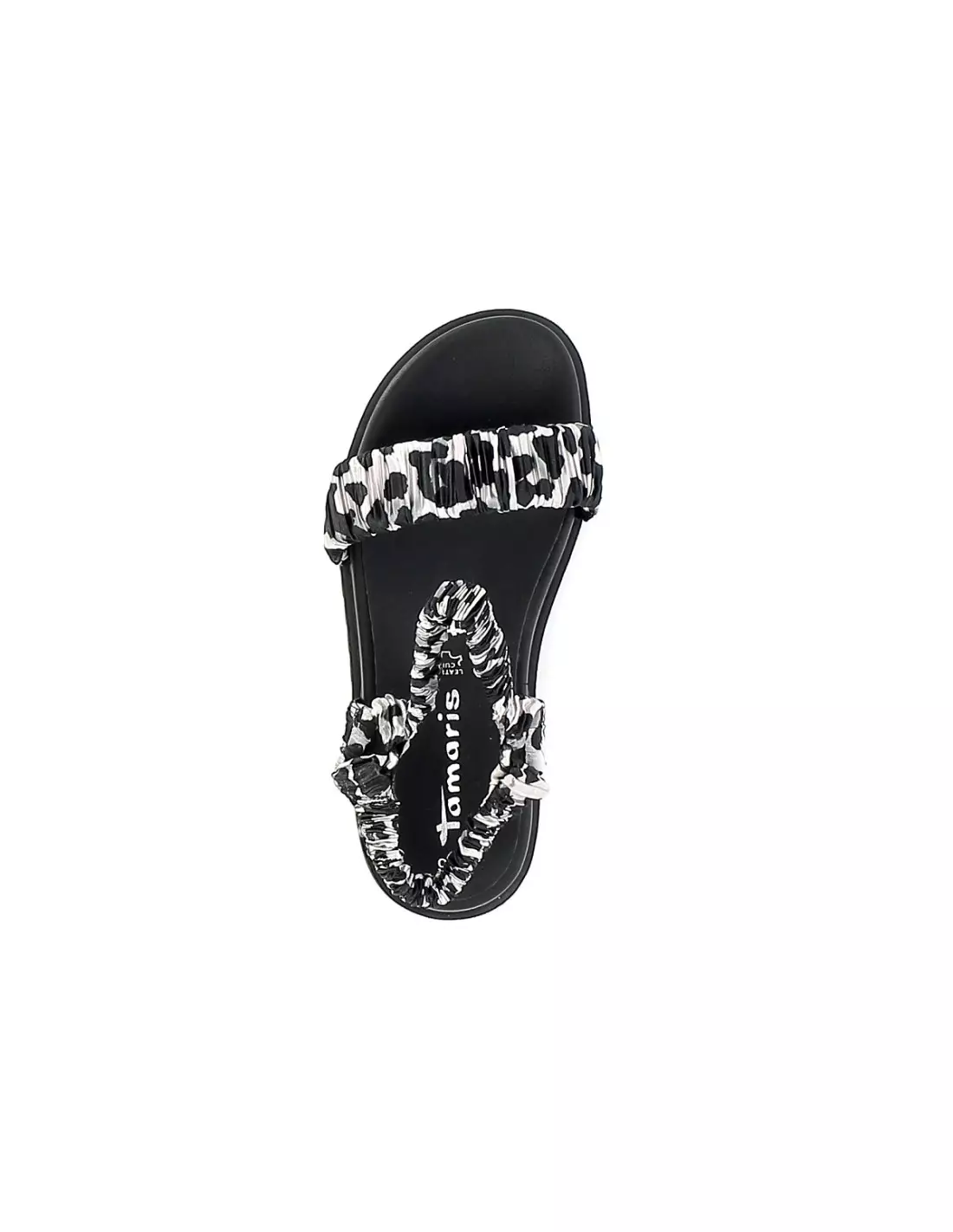 TAMARIS 28216 - Sandales & nu-pieds Blackleopard
