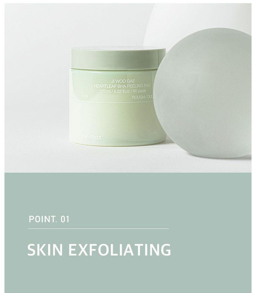 celimax - JIWOOGAE Heartleaf BHA Peeling Pad