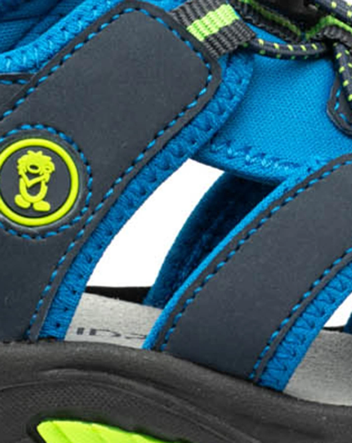 Trekking-SandaKids KVALVIKA in navy/viper green