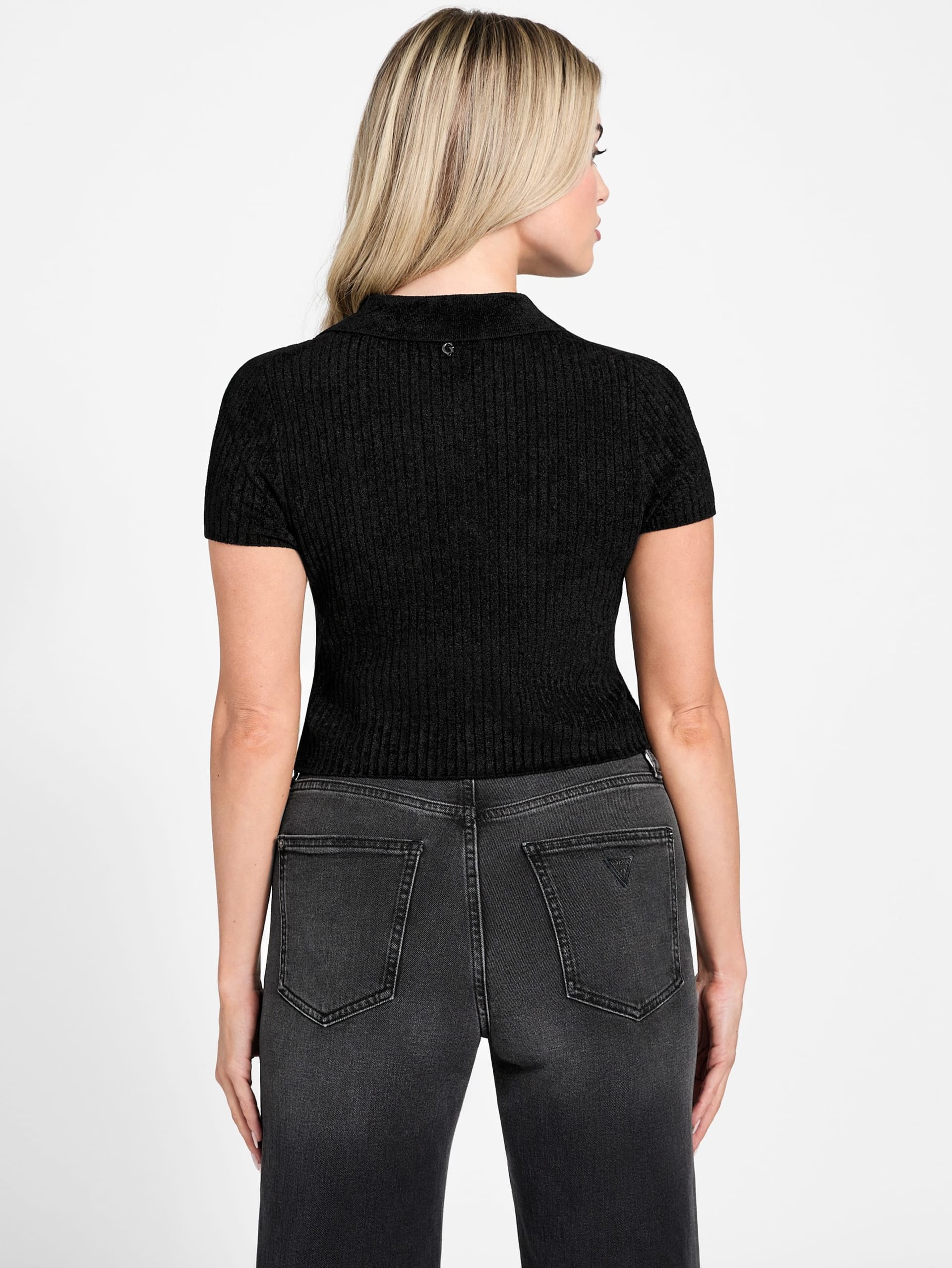 Polo Mona Chenille Crop